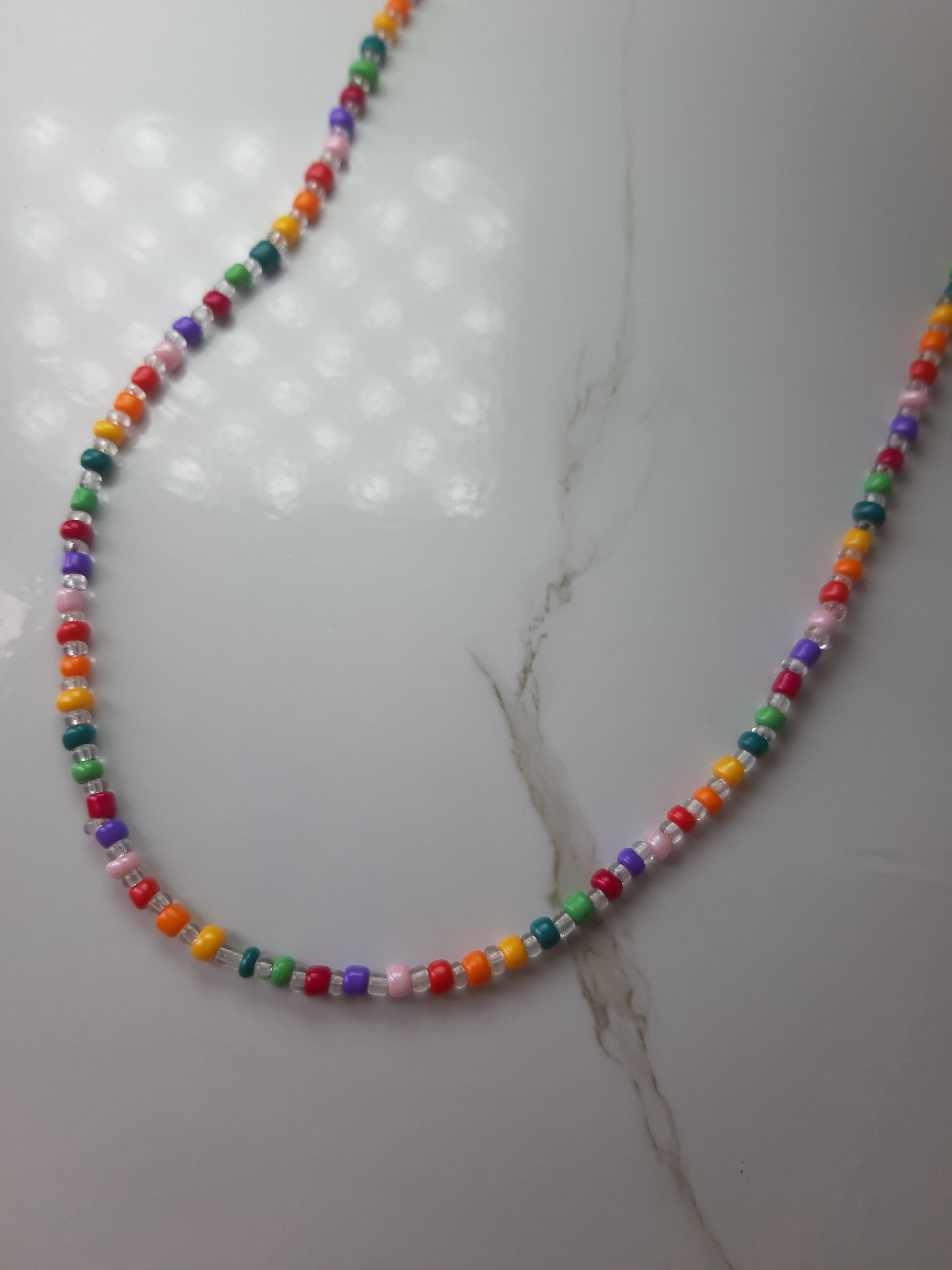 Multicolor Beads Necklace