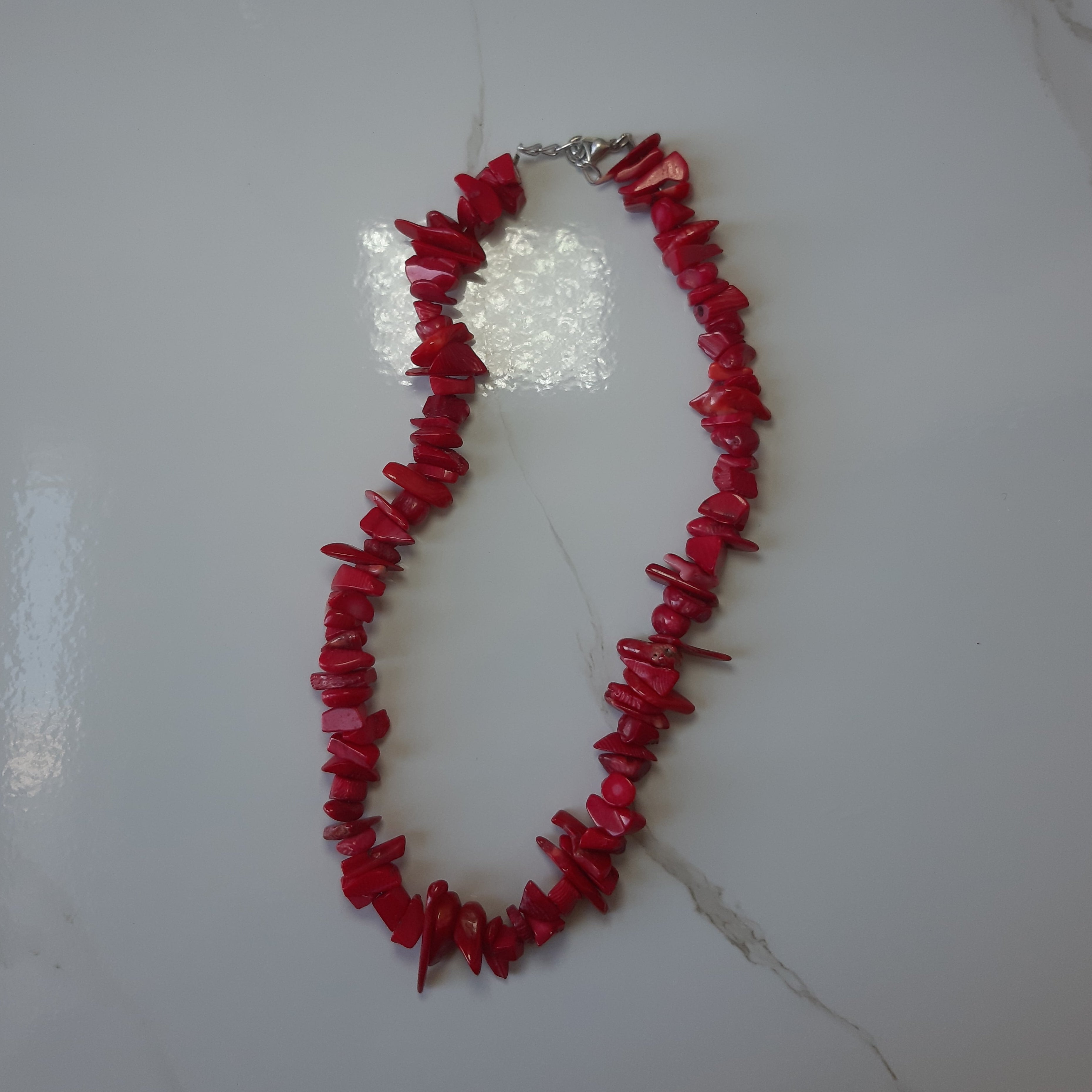 Red Stones Necklace