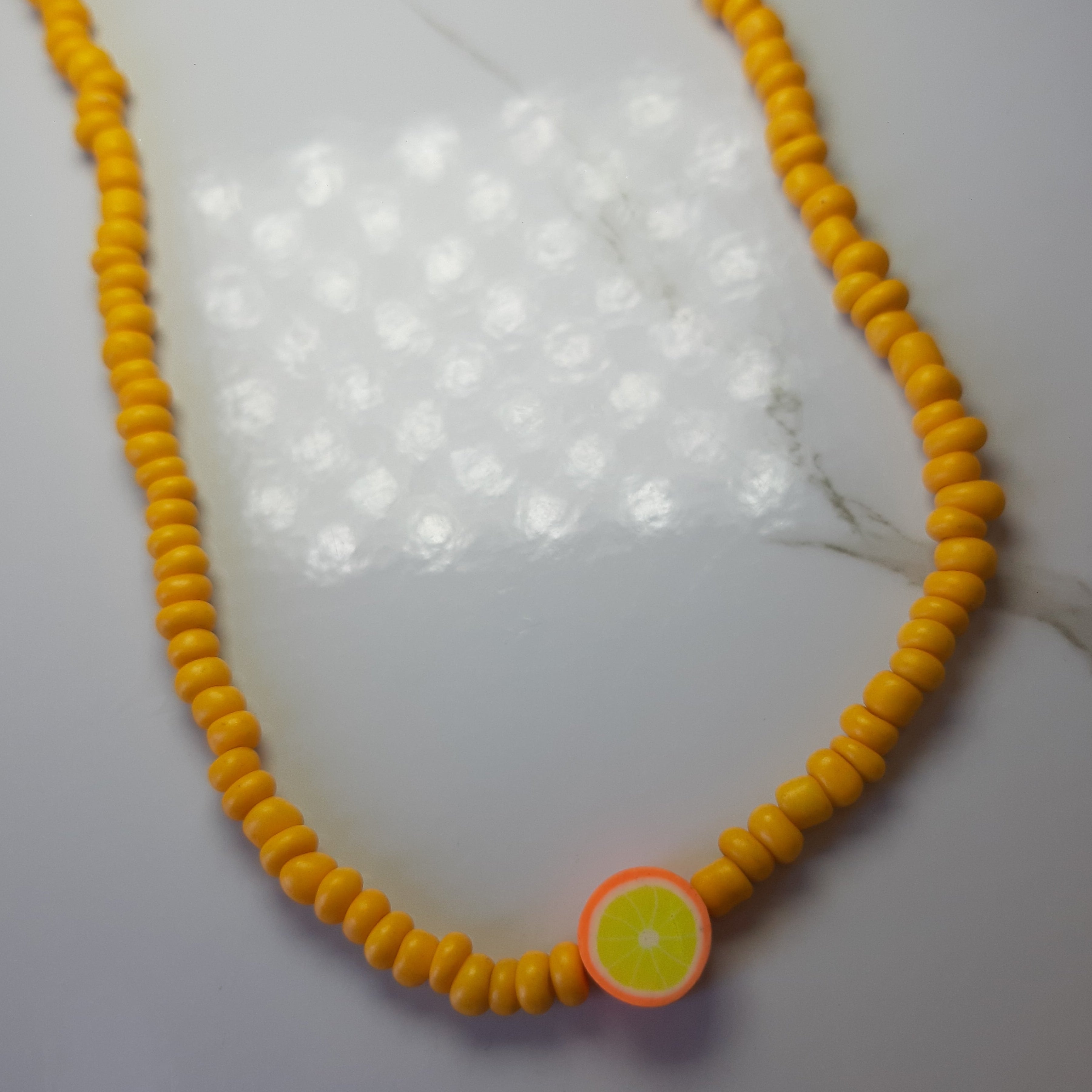 Orange Necklace