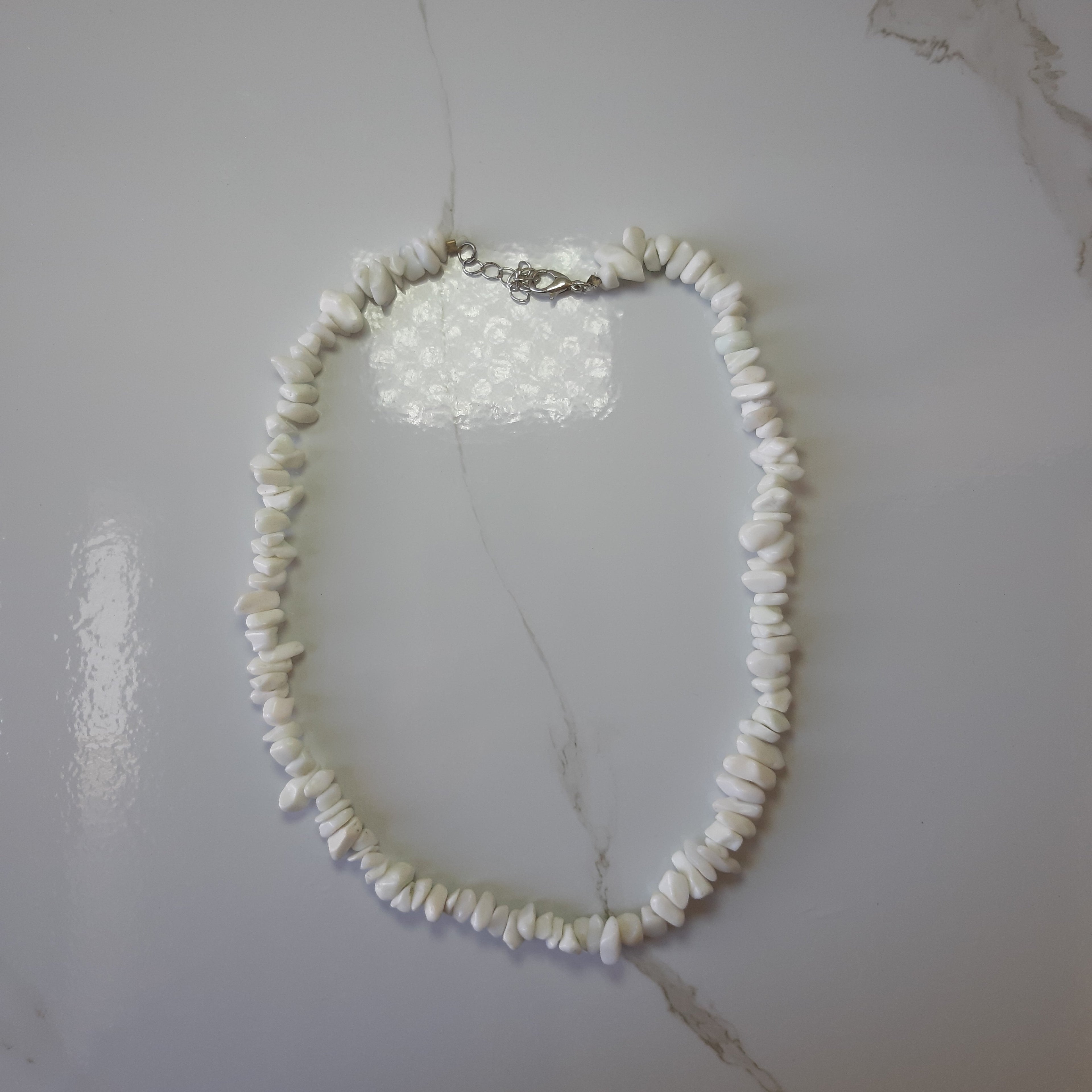 White Stones Necklace