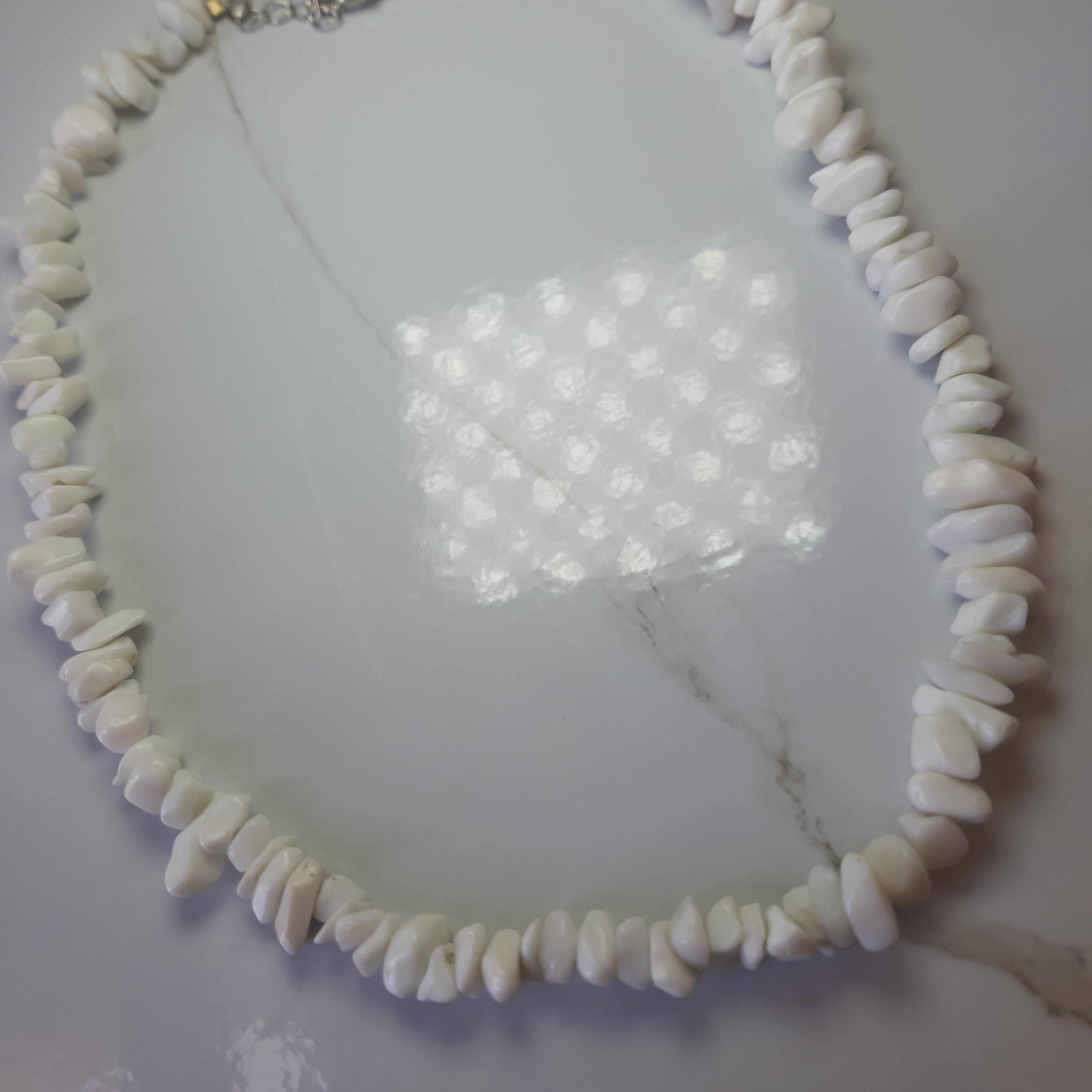 White Stones Necklace