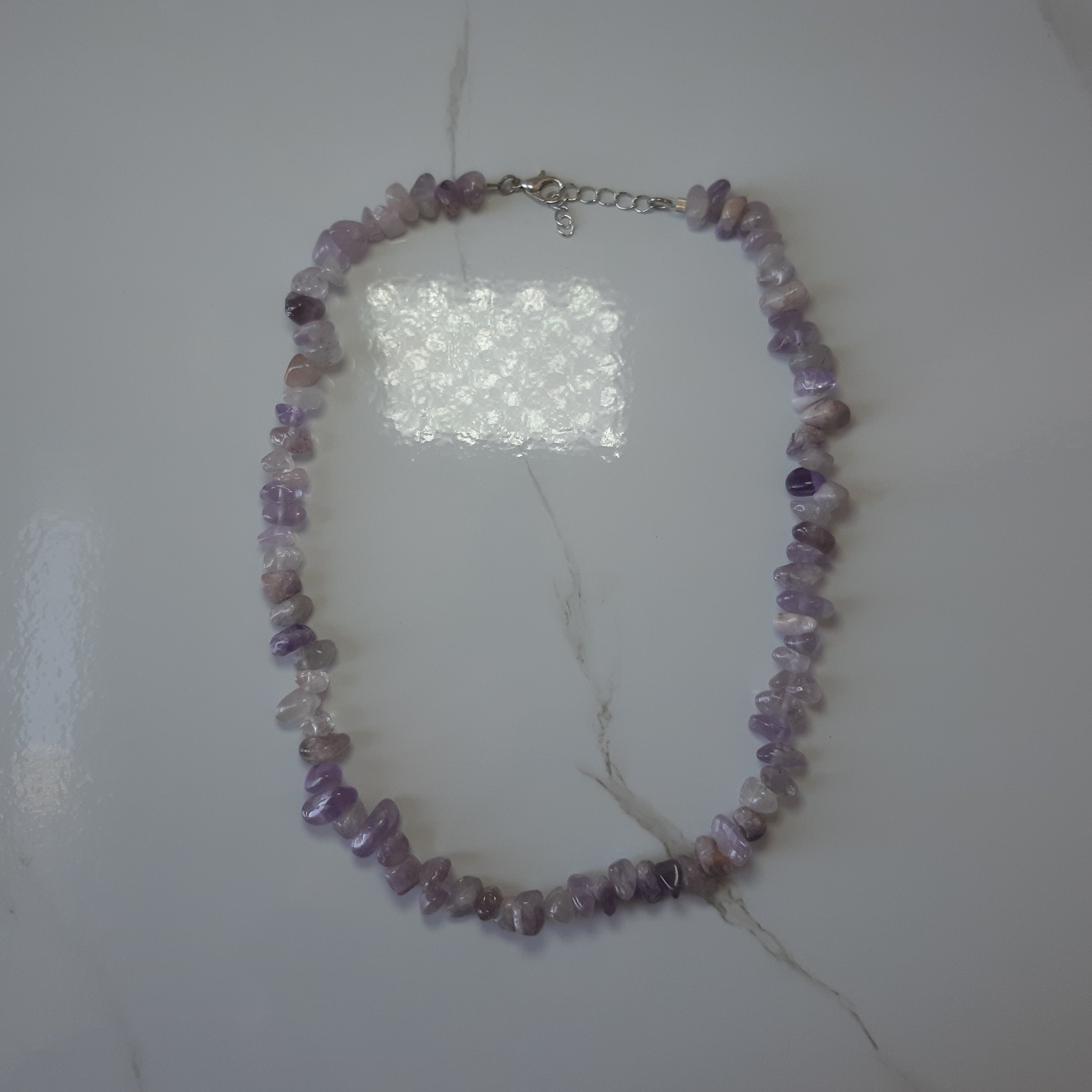 Purple Stones Necklace