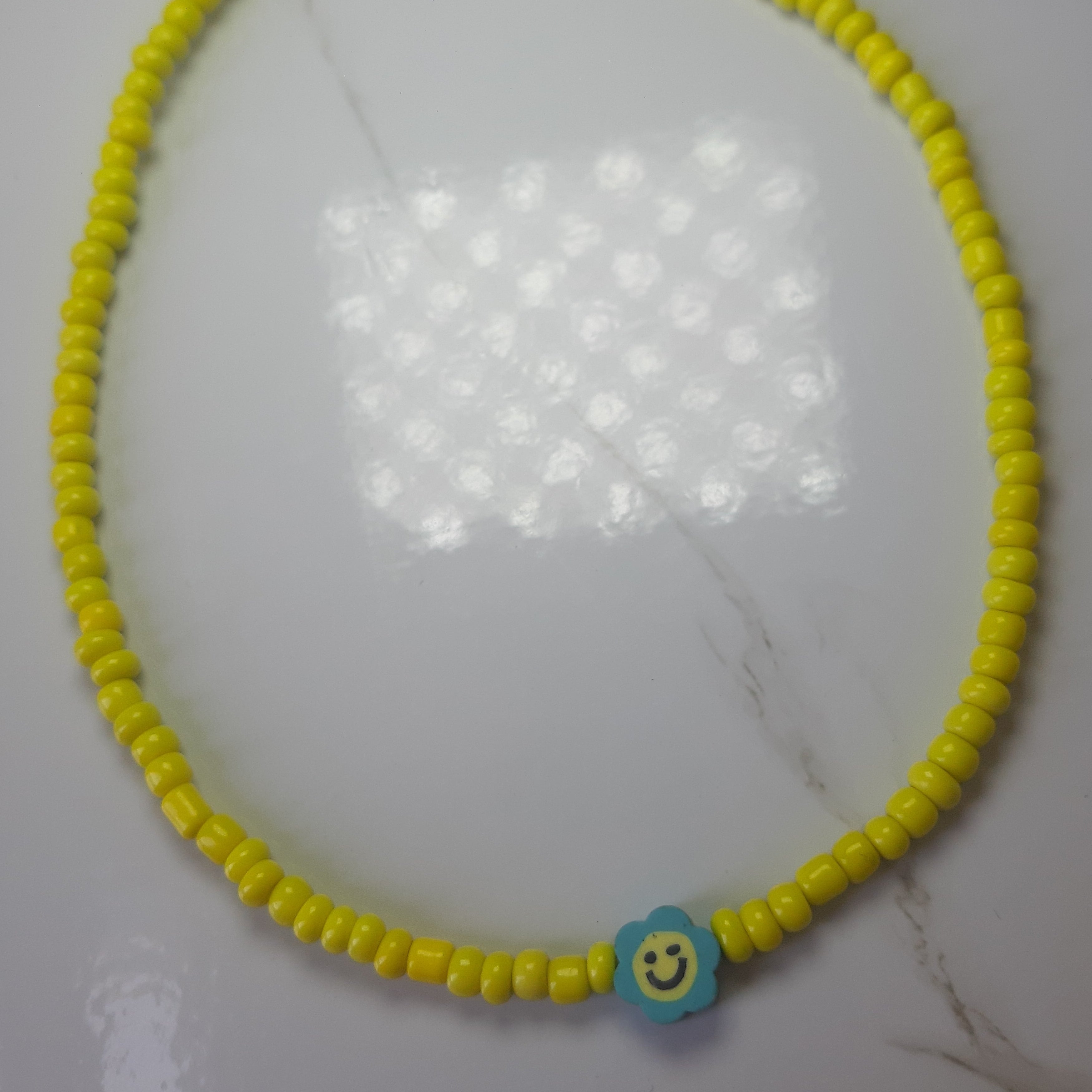 Smiley Flower Charm