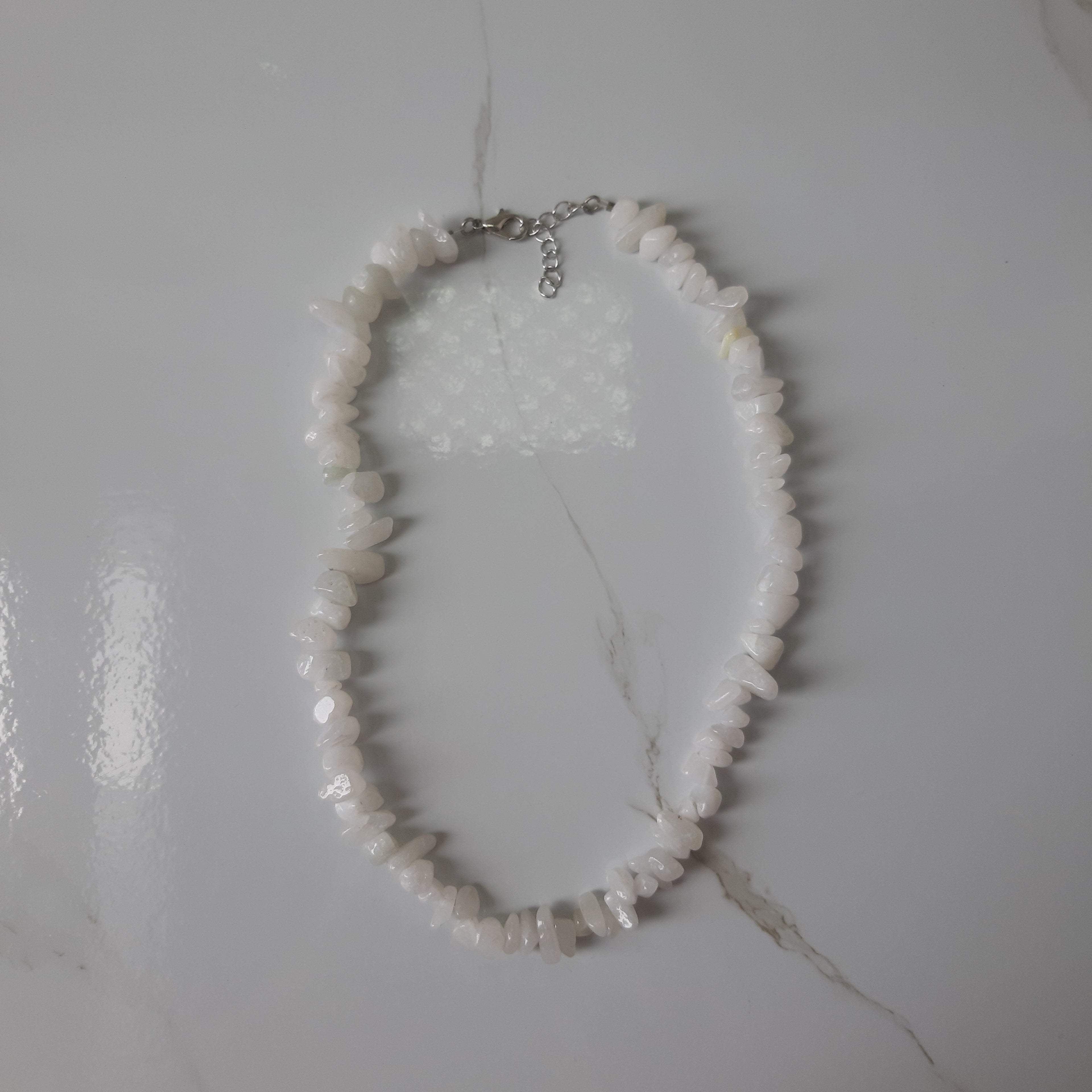 White Stones Necklace