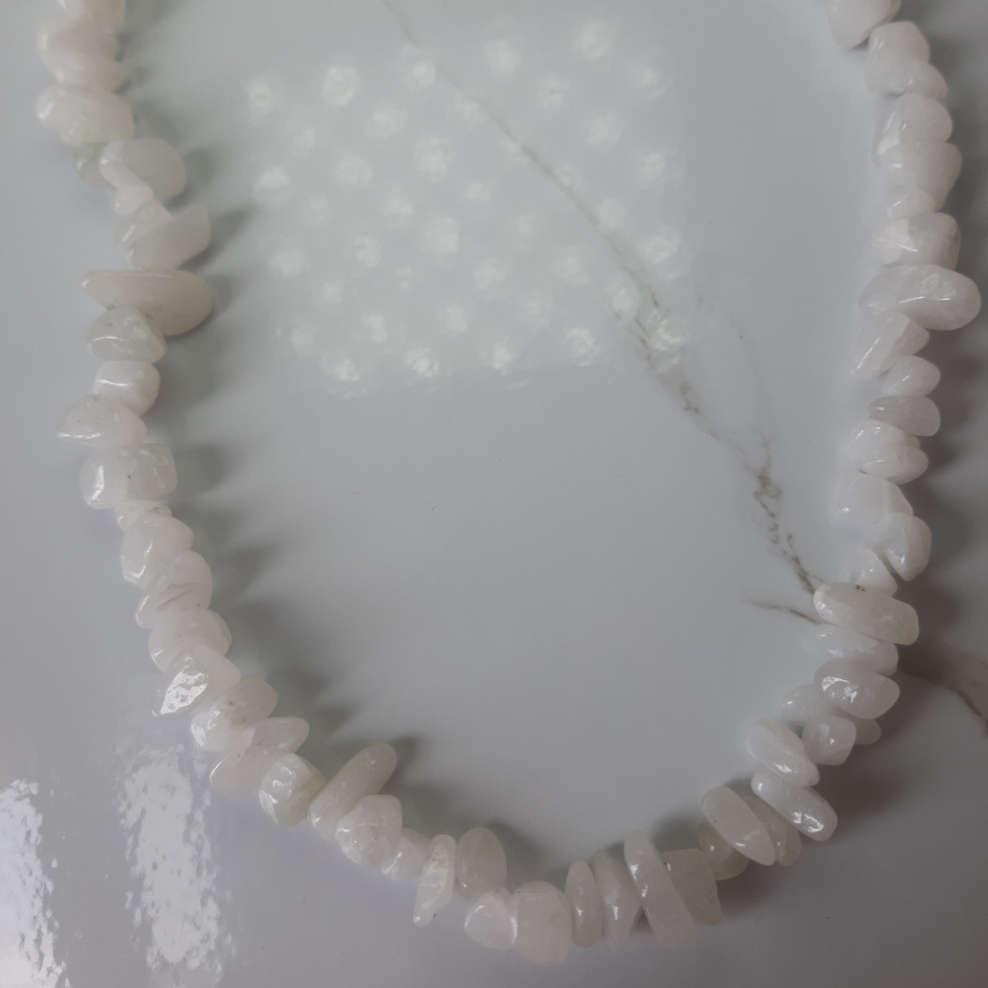 White Stones Necklace