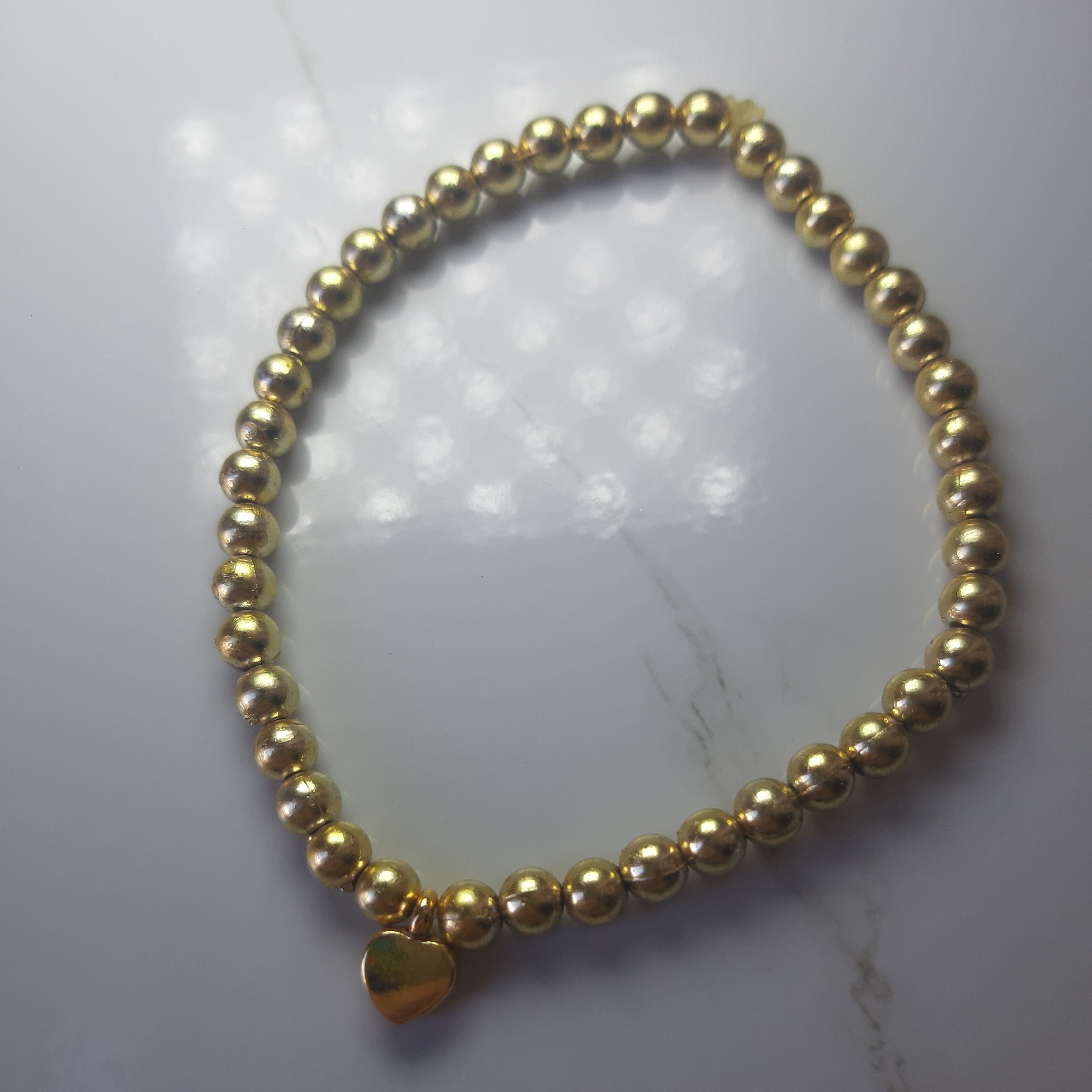 Gold Heart Bracelet