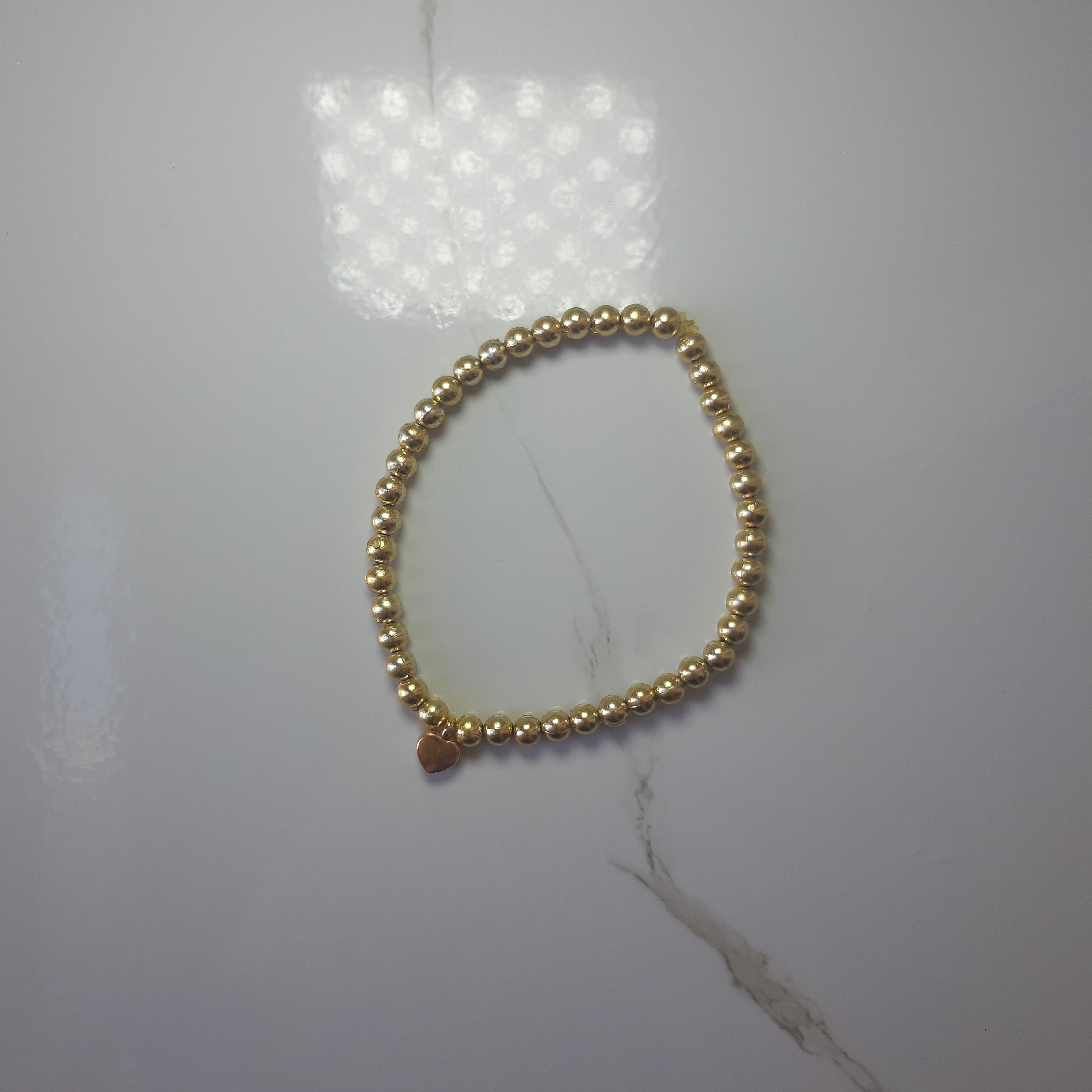 Gold Heart Bracelet