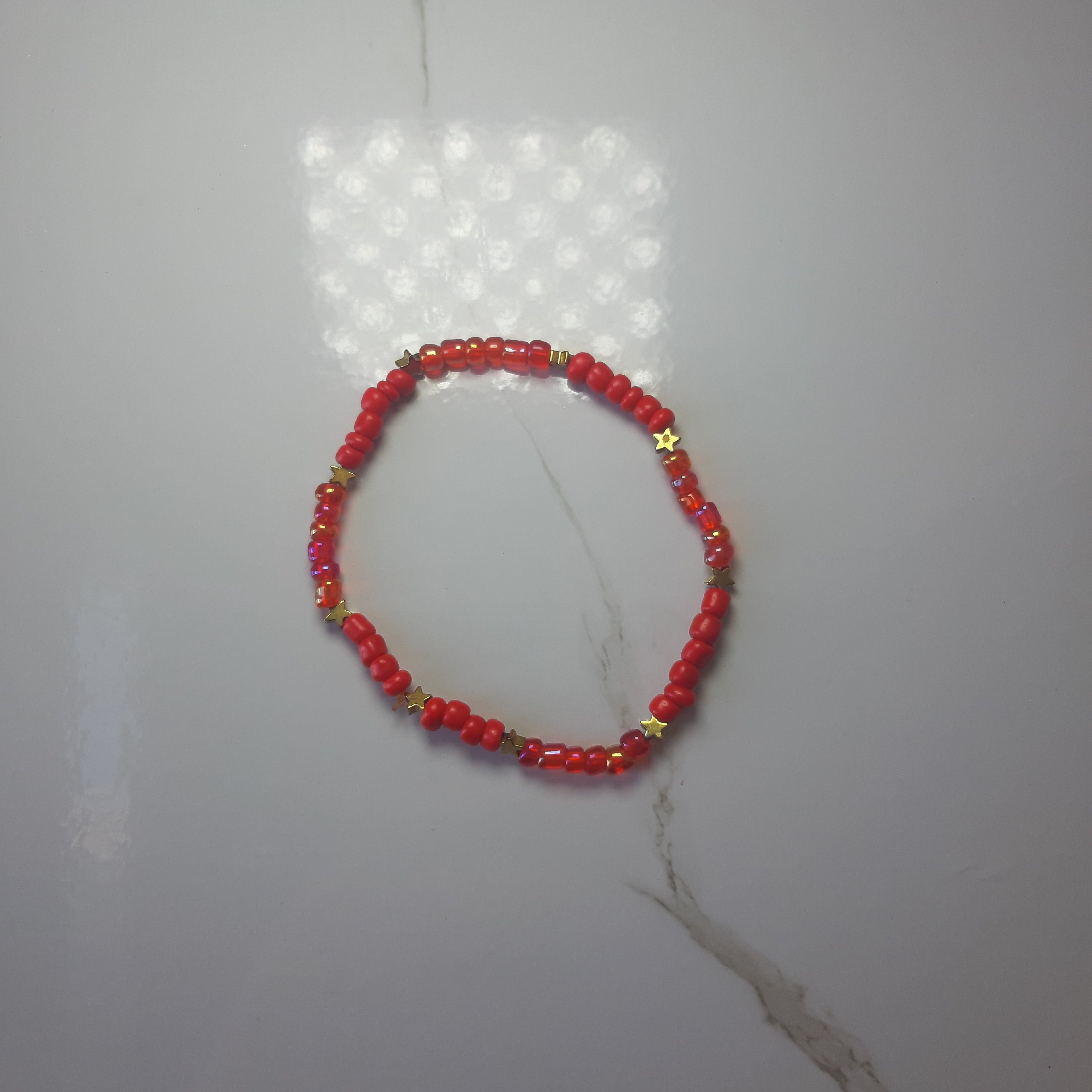 Red Stars Bracelet