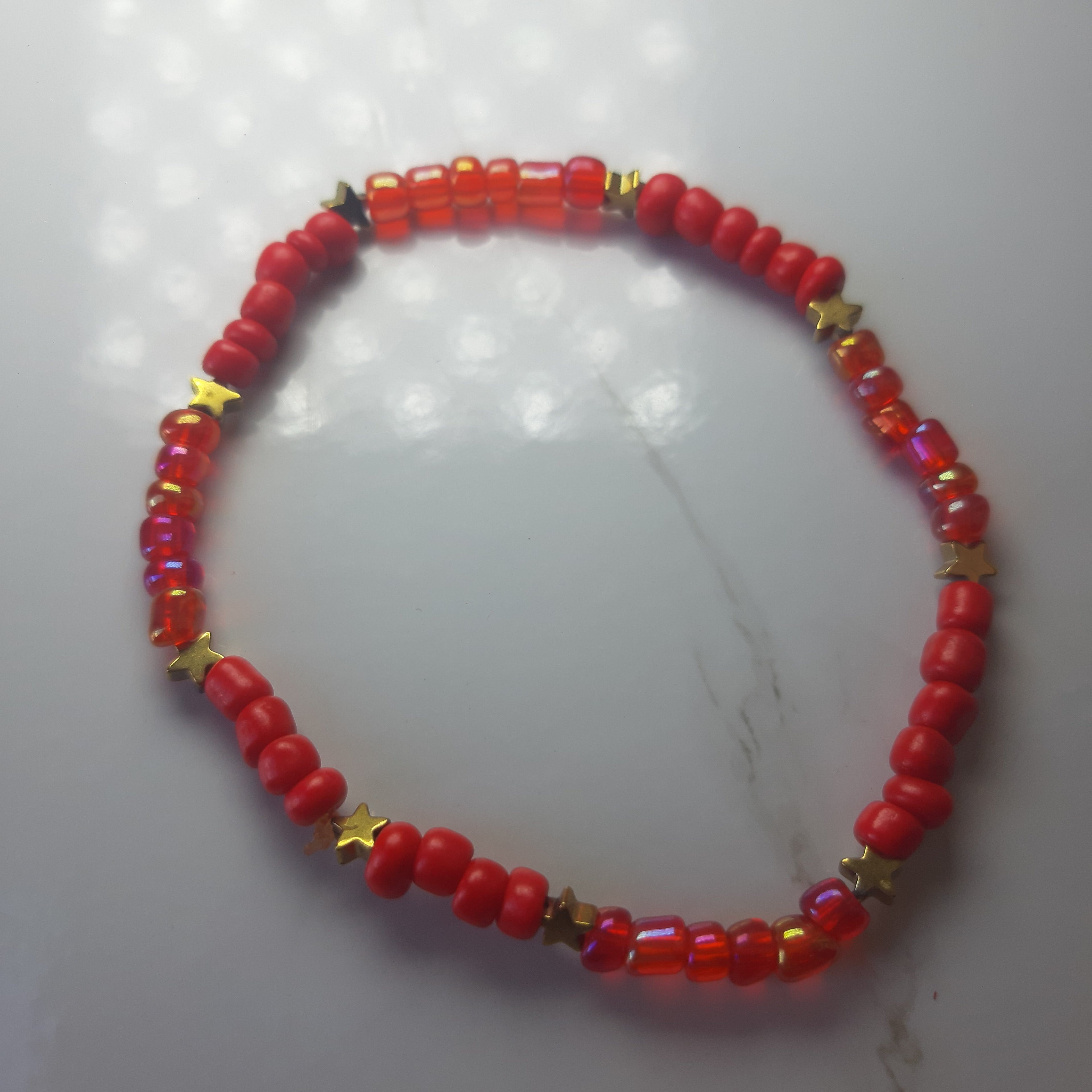 Red Stars Bracelet
