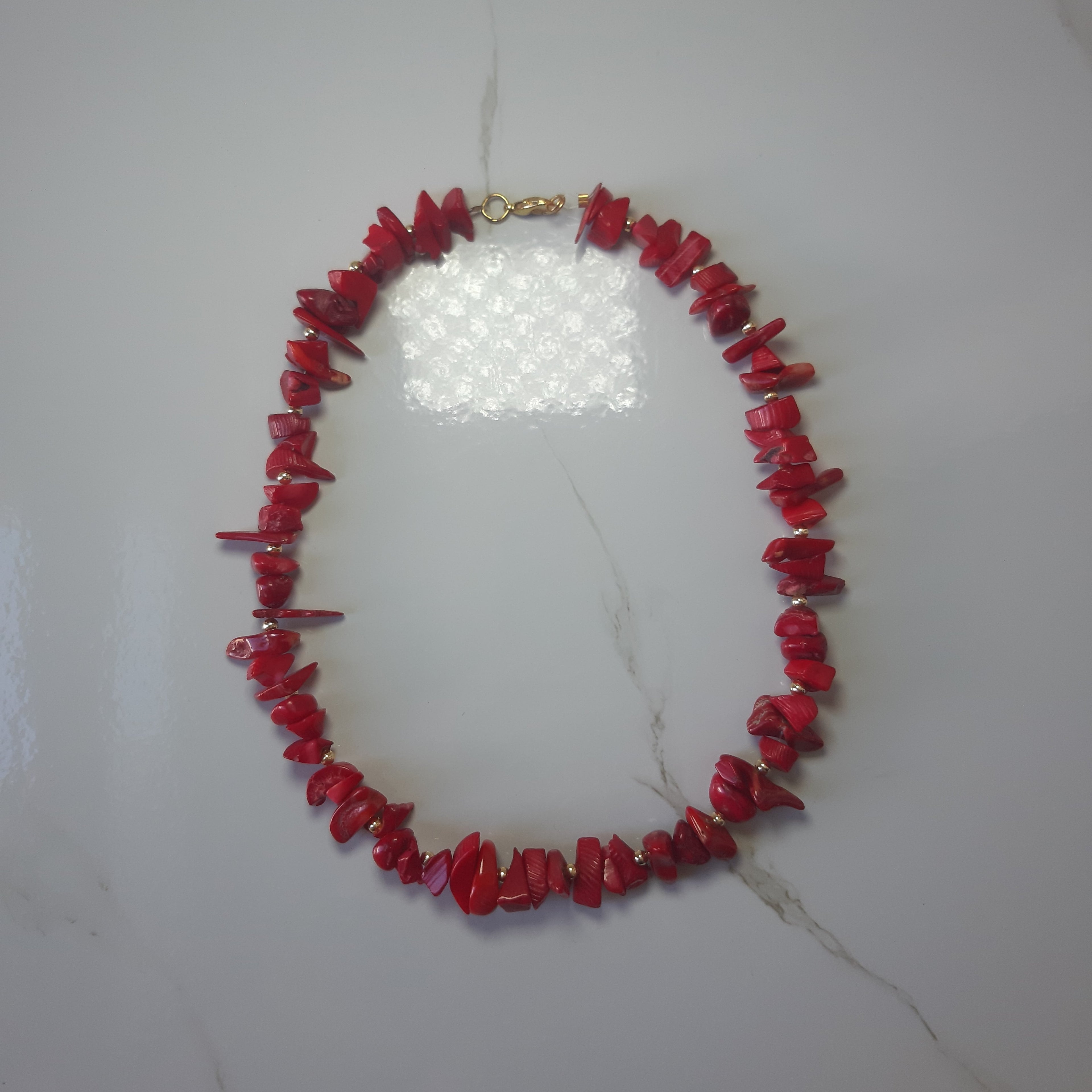 Red Stones Necklace