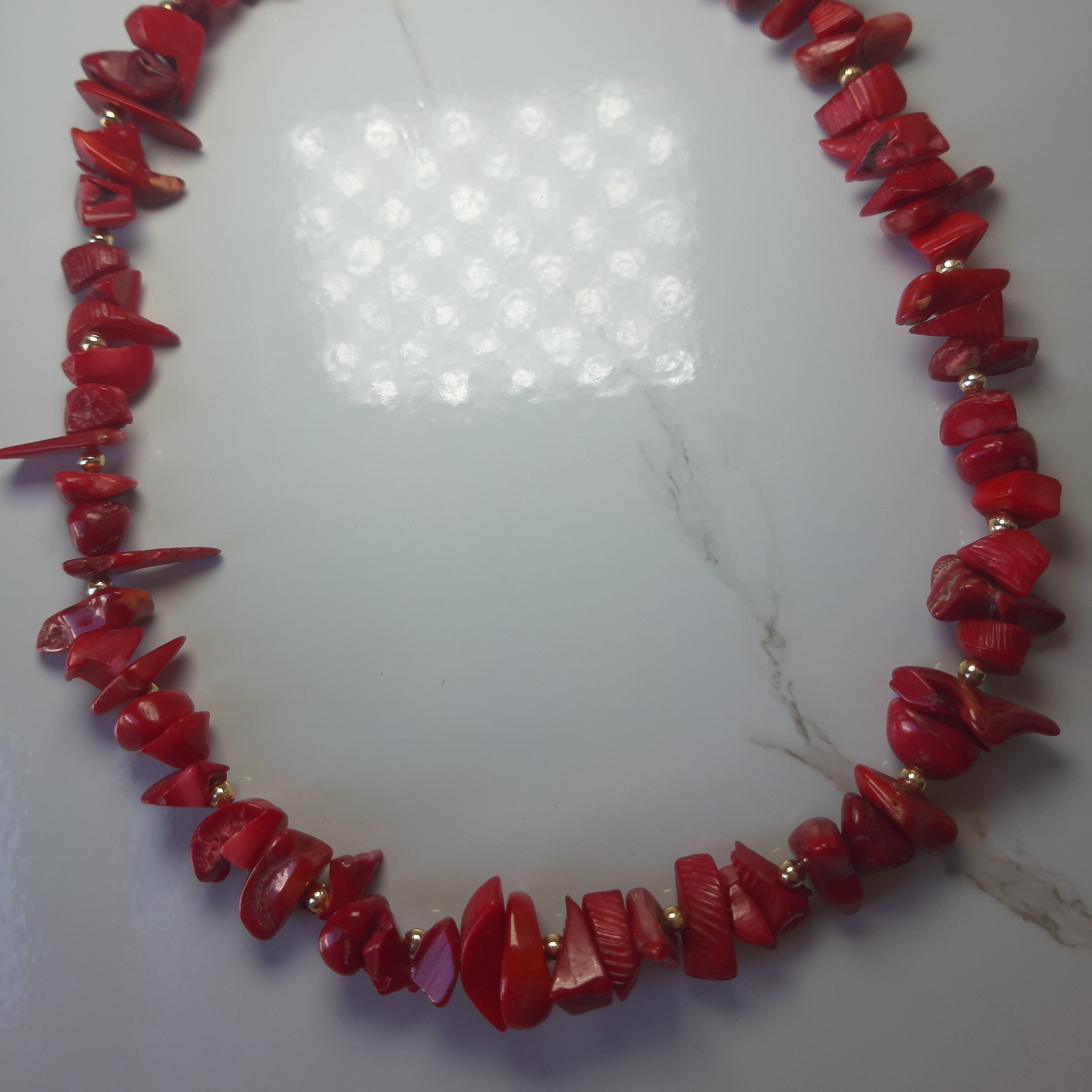 Red Stones Necklace
