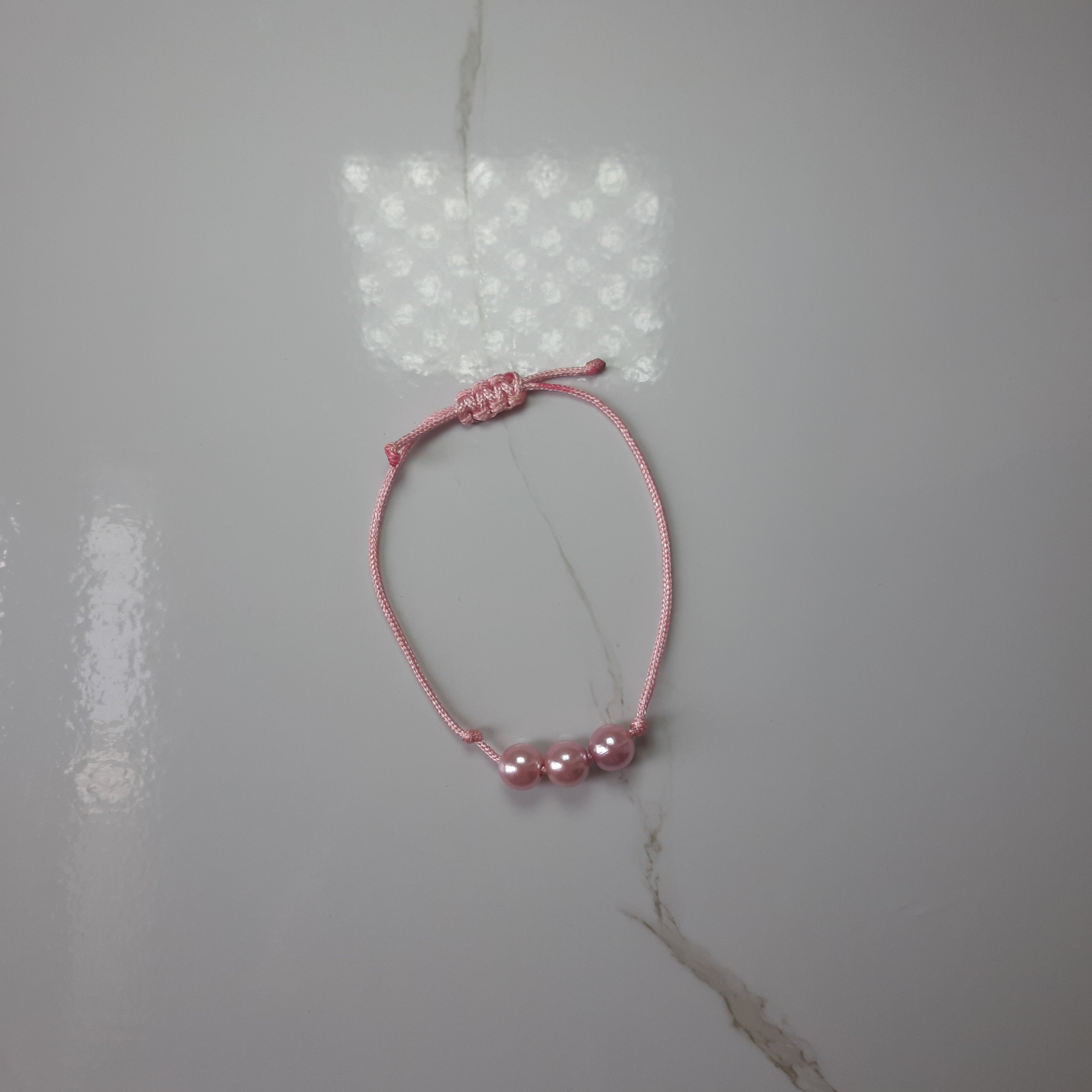 Pink Pearl Bracelet