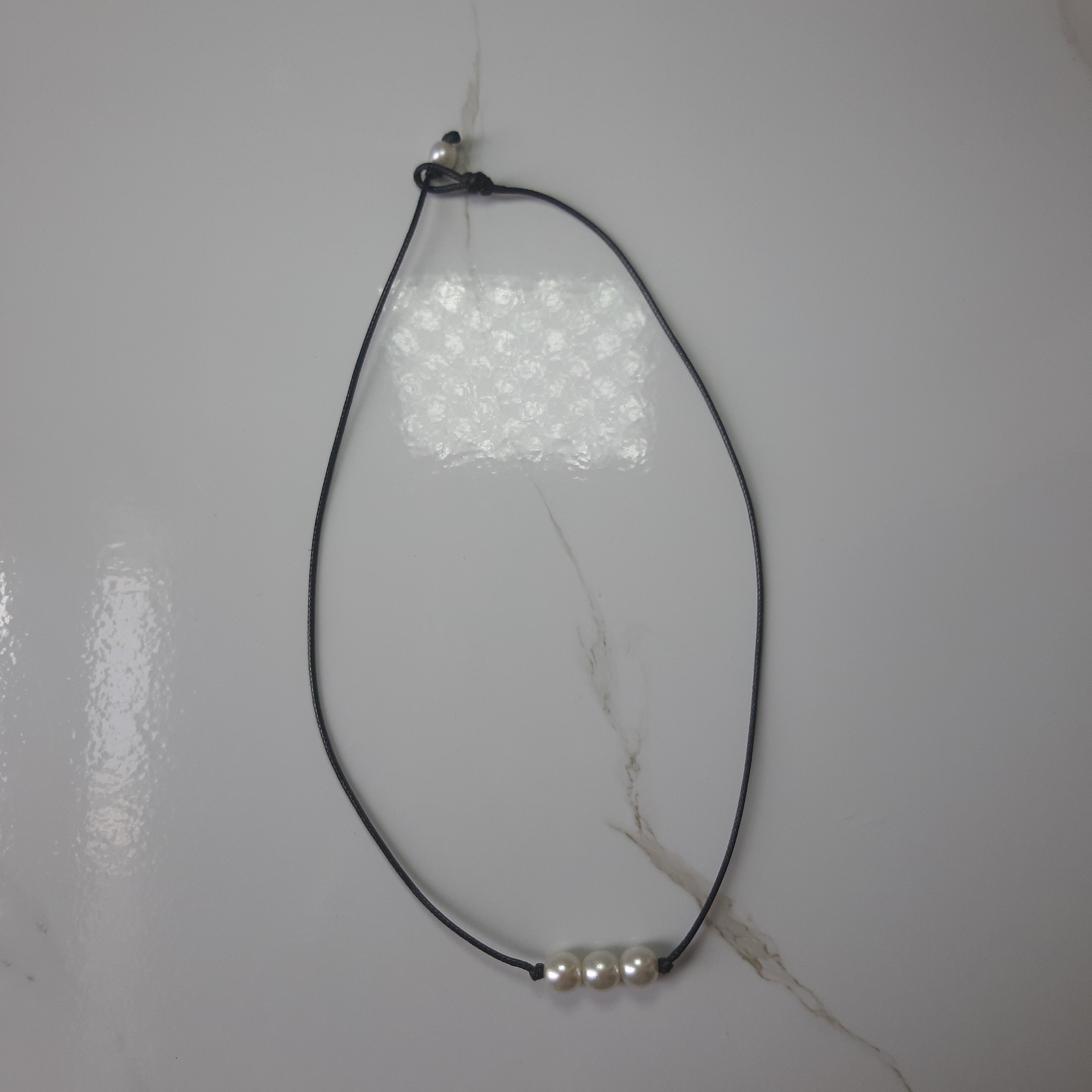 Pearl Thread Necklace