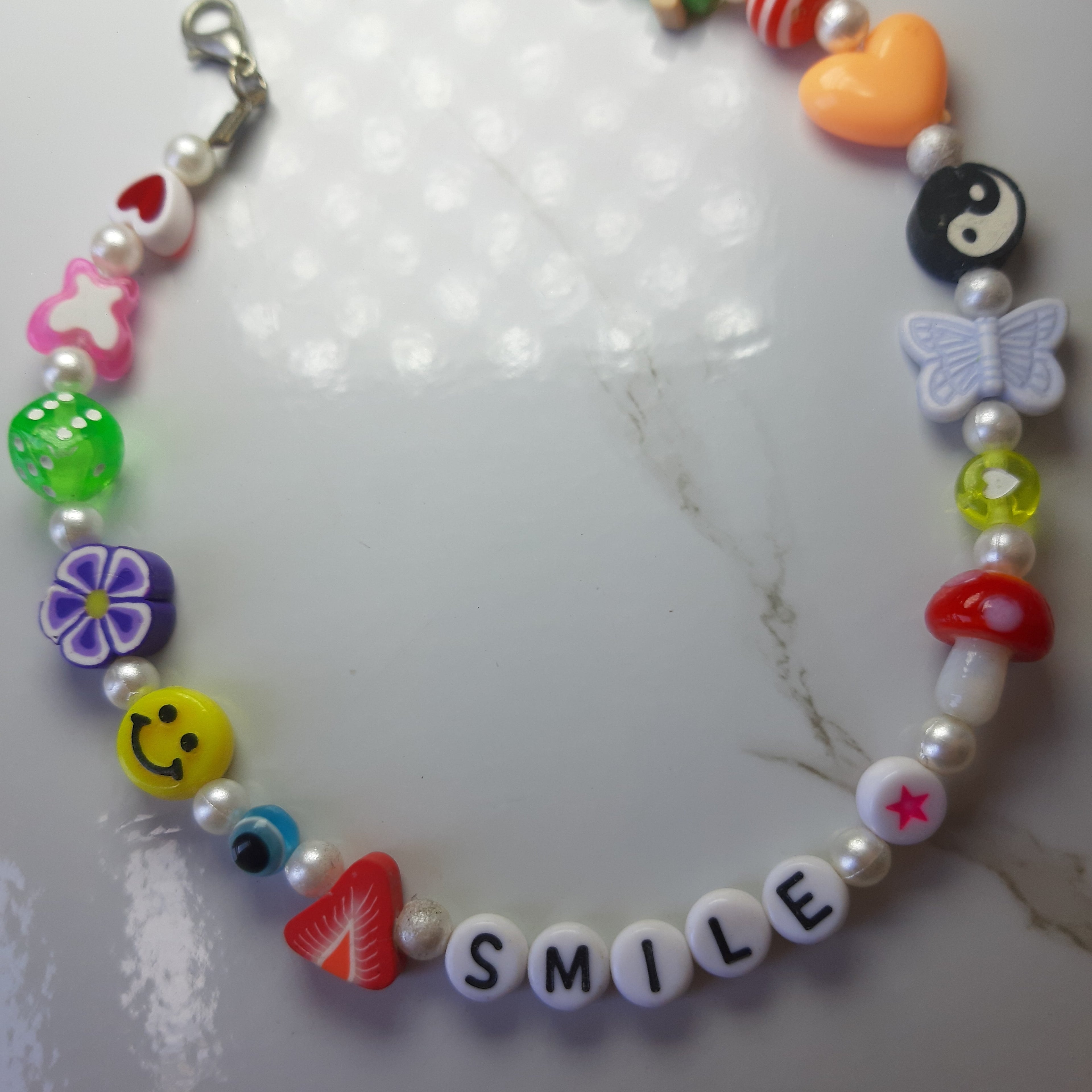 'Smile' Shoe Chain