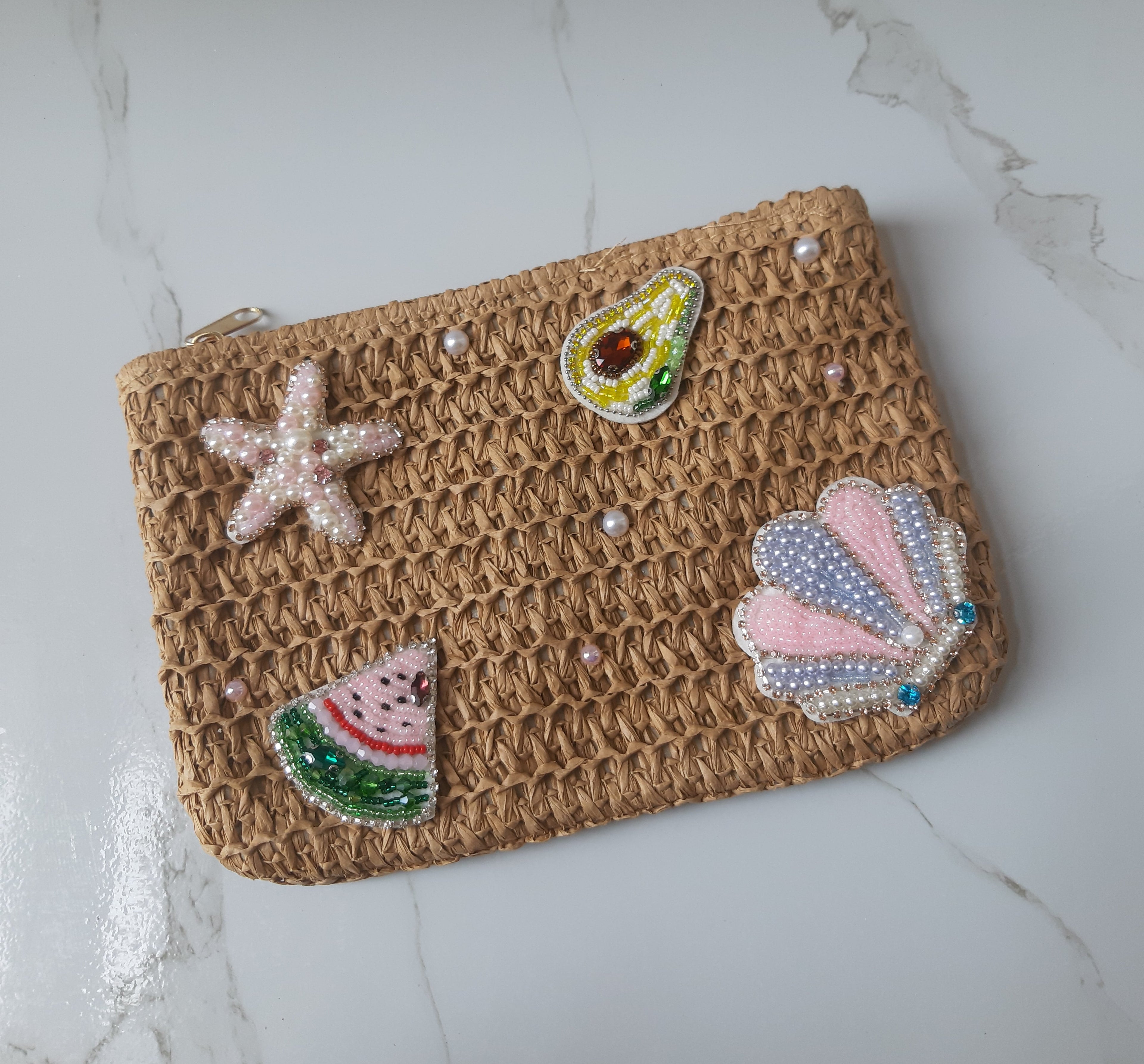 'Jade' Clutch Bag