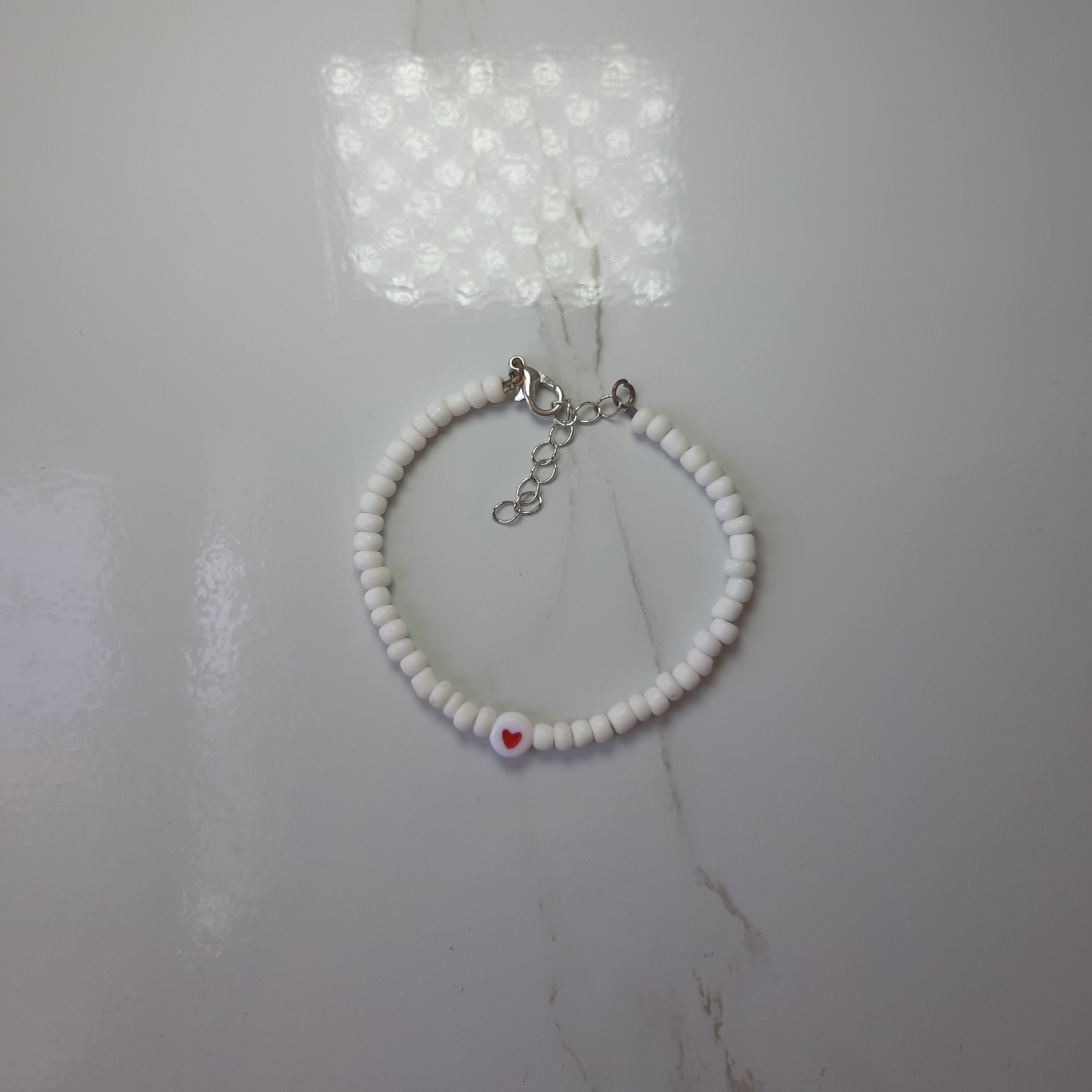 Heart Beaded Bracelet