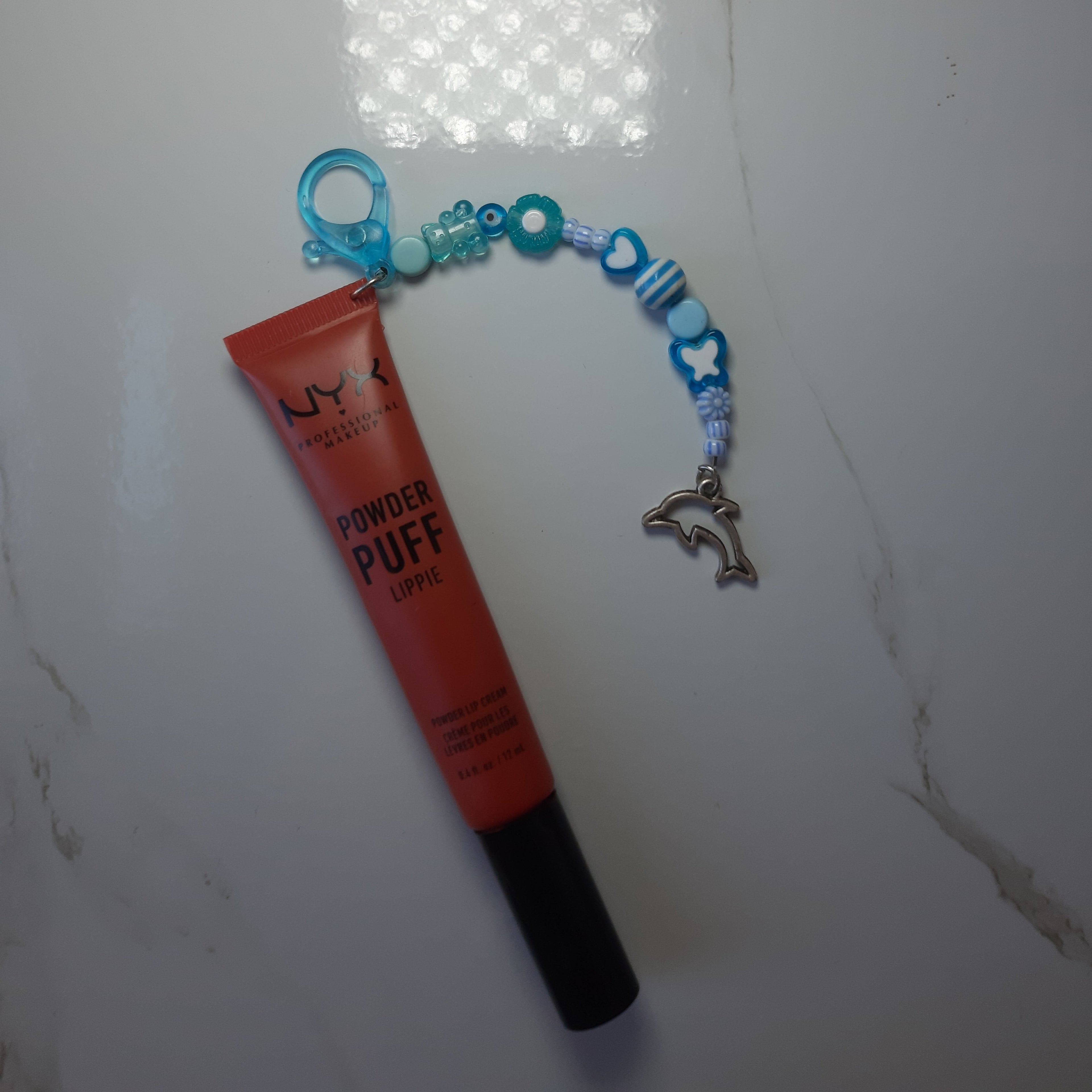 Blue Lippies Charm