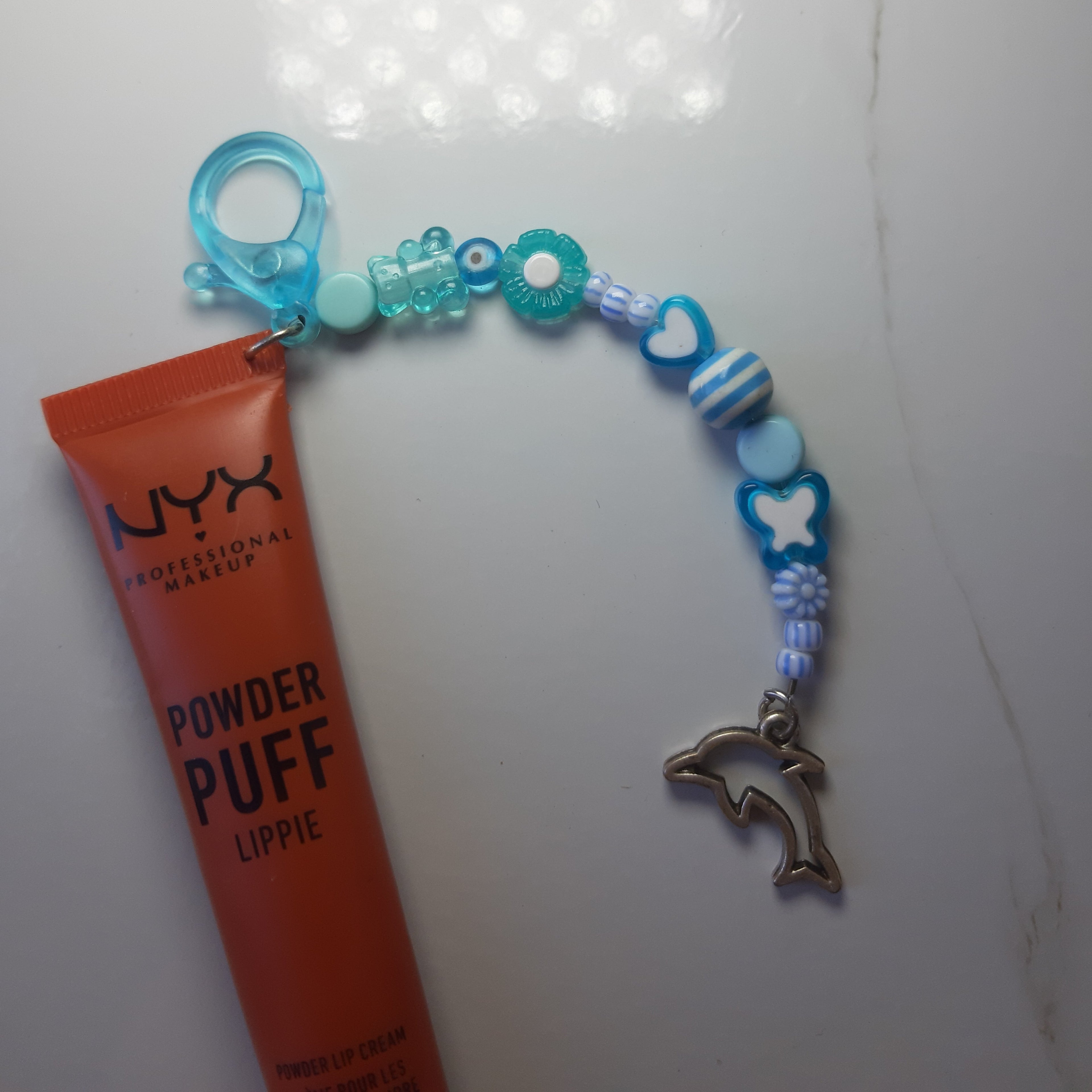 Blue Lippies Charm
