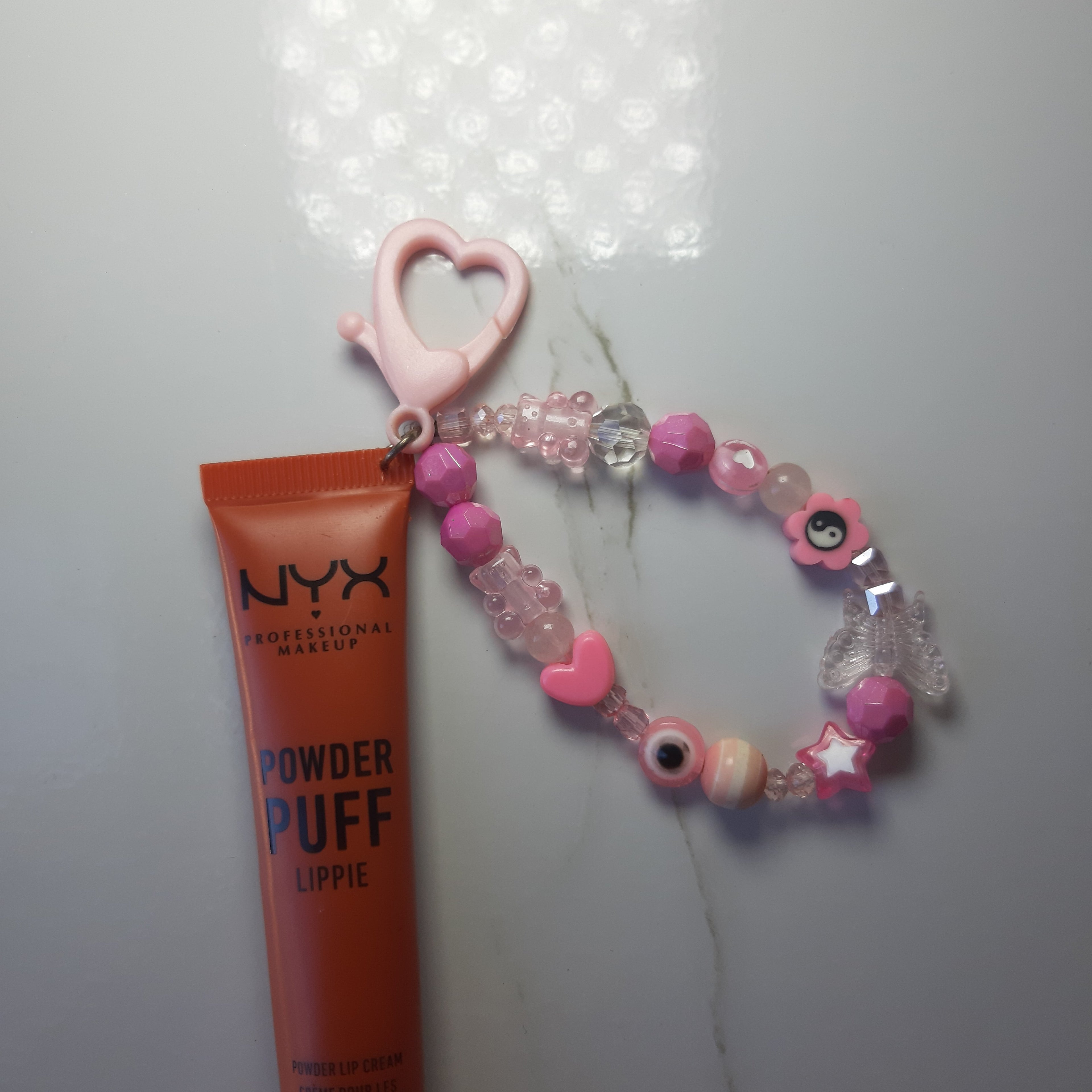 Pink Lippies Charm