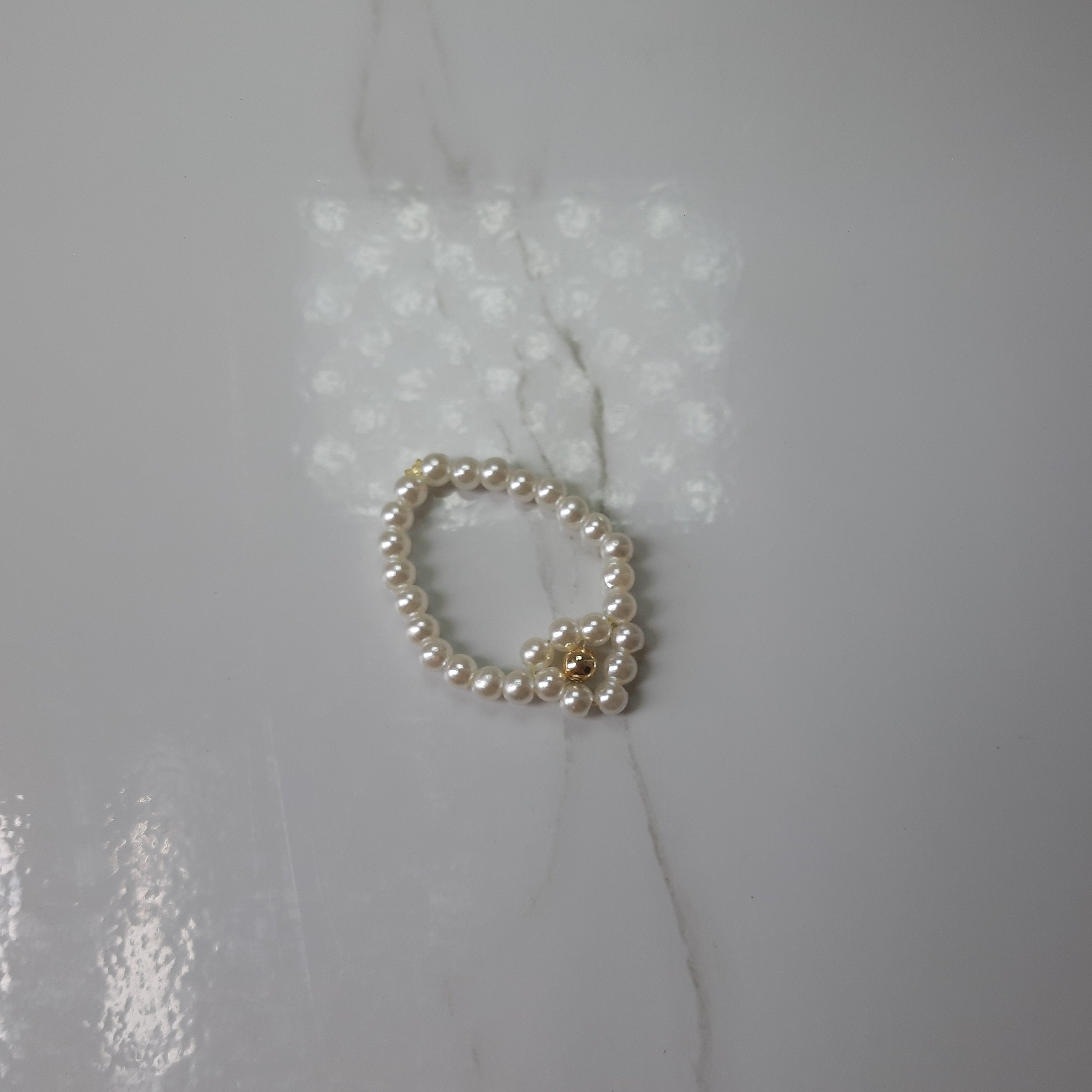 Flower Pearl Ring